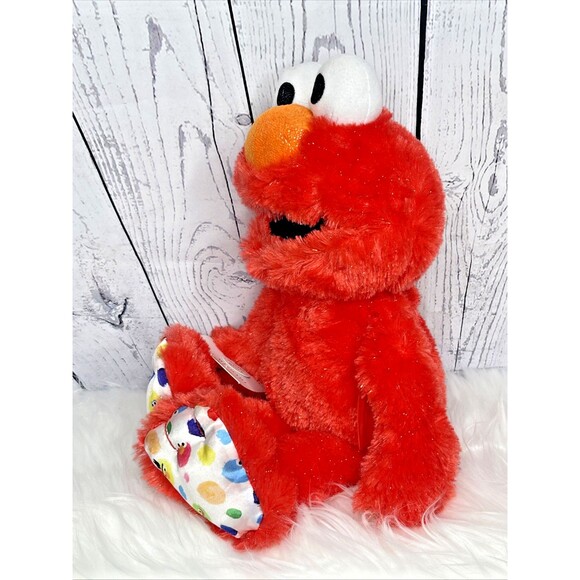 Sesame Street Elmo 14" Isaac Mizrahi Plush Muppet Doll Macys Exclusive - Picture 1 of 5